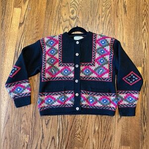 Vintage L.L. Bean Wool Cardigan - Medium